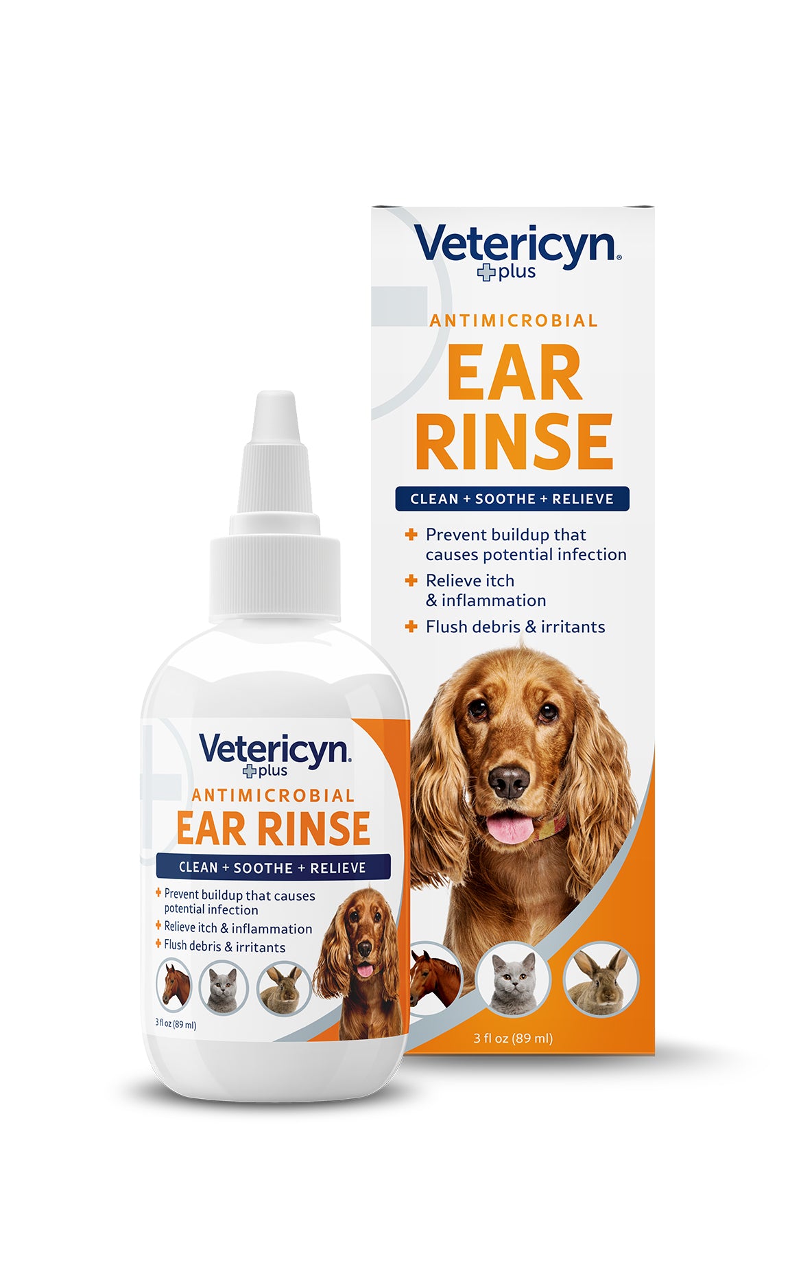 Vetericyn+ Antimicrobial Ear Rinse 89 ml