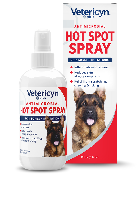 Vetericyn+ Antimicrobial Hot Spot Spray 237 ml